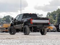 6 Inch Ford 4-Link Suspension Lift Kit Rear Overload Springs 3.5 Inch Diam N3 Shocks 17-19 F-250 4WD Diesel w/Overloads Rough Country