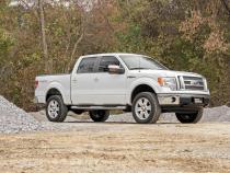 2 Inch Leveling Billet Strut Extensions 09-13 F-150 Red Rough Country