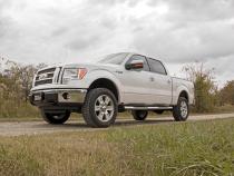 2 Inch Leveling Billet Strut Extensions 09-13 F-150 Red Rough Country