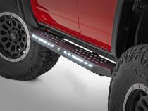 AC2 Running Boards Amber/White 4-Door Ford Bronco 4WD (2021-2025) Rough Country