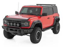 AC2 Running Boards Amber/White 4-Door Ford Bronco 4WD (2021-2025) Rough Country