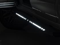 AC2 Running Boards Amber/White Crew Cab Silverado/Sierra 1500/2500HD/3500HD (19-26) Rough Country