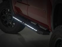AC2 Running Boards Amber/White CrewMax Toyota Tundra 2WD/4WD (22-26) Rough Country