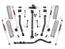 3.5 Inch Lift Kit Adj Lower FR D/S M1 Jeep Wrangler Unlimited (18-23) Rough Country