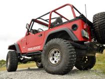 4 Inch Lift Kit Long Arm V2 Jeep Wrangler TJ 4WD (1997-2006) Rough Country