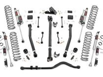 3.5 Inch Lift Kit Adj Lower FR D/S M1R Jeep Wrangler Unlimited Rubicon (18-23) Rough Country