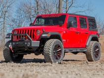 3.5 Inch Lift Kit Adj Lower FR D/S M1R Jeep Wrangler Unlimited Rubicon (18-23) Rough Country