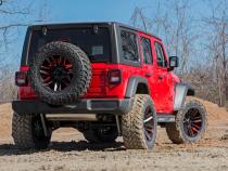 3.5 Inch Lift Kit Adj Lower FR D/S M1R Jeep Wrangler Unlimited Rubicon (18-23) Rough Country