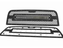 Dodge Mesh Grille w/30 Inch Dual Row Black Series LED 13-18 RAM 2500/3500 Rough Country