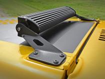 Jeep 20 Inch LED Light Bar Hood Mounts 97-06 Wrangler TJ Rough Country