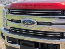 8 Inch LED Grille Kit Black Series 17-19 F-250 Lariat Rough Country