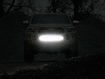 30 Inch CREE LED Light Bar Single Row Black Series Rough Country