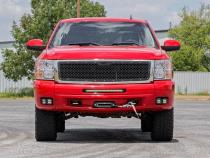 LED Light Kit Fog 2 Inch Black Pairs x2 White DRL Chevy Silverado 1500/2500HD/3500HD Rough Country