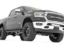 Dodge 20 Inch LED Bumper Kit Black Series w/Amber White DRL 19-20 RAM 1500 Rough Country
