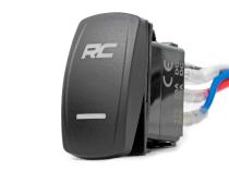 2 Inch Square Flush Mount Cree LED Lights Pair Black Series w/Cool White DRL Rough Country
