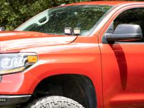 Toyota 3-inch LED Lower Windshield Ditch Kit (14-20 Tundra 3 Inch Osram Wide Angle Series) Rough Country