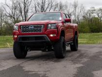 2 Inch Square Cree LED Lights Pair Black Series w/Cool White DRL Rough Country