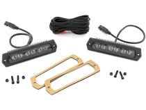 6 Inch Black Series LED Lights Flush Mount Pair Rough Country