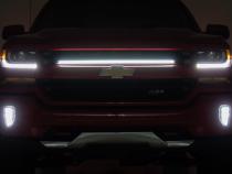 LED Light Kit Grille Mount 30 Inch DRL Chevy Silverado 1500 (16-18) Rough Country