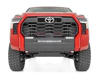 LED Light Kit Bumper Mount 20 Inch Black Slim Line Toyota Tundra (22-26) Rough Country