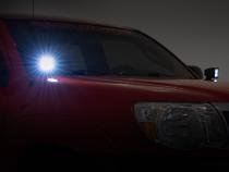 LED Light Kit Ditch Mount  3 Inch OSRAM Wide Toyota Tacoma (05-15) Rough Country