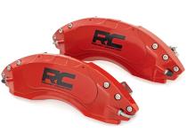 Caliper Covers Rear Red Non-Sport Jeep Wrangler JL (18-25)/Wrangler Unlimited (18-25) Rough Country