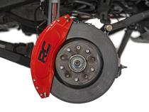 Caliper Covers Front and Rear Red Jeep Gladiator JT 4WD (2020-2025) Rough Country