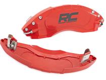Caliper Covers Front and Rear Red Jeep Gladiator JT 4WD (2020-2025) Rough Country