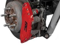 Caliper Covers Front and Rear Red Jeep Gladiator JT 4WD (2020-2025) Rough Country