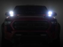 LED Light Kit Ditch Mount 2 Inch Spectrum Pair Spot Toyota Tacoma (24-26) Rough Country