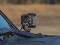 LED Light Kit Ditch Mount 3 Inch OSRAM Wide Toyota Land Cruiser (24-26) Rough Country
