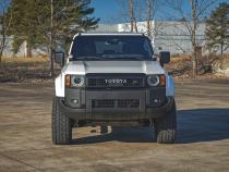 LED Light Kit Ditch Mount Black Series Round 3.5 Inch Amber DRL Toyota LandCruiser (2024) Rough Country