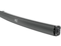 30 Inch Curved CREE LED Light Bar Dual Row Black Series w/Cool White DRL Rough Country