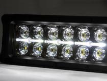 30 Inch Curved CREE LED Light Bar Dual Row Black Series w/Cool White DRL Rough Country