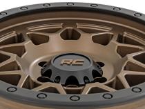 78 Series Wheel Simulated Beadlock Bronze/Black 17x8.5 5x5 +0mm Rough Country