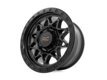 78 Series Wheel Simulated Beadlock Black 18x9 8x170 -12mm Rough Country