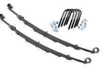 Front Leaf Springs 4 Inch Lift Pair 69-72 GMC Half-Ton Suburban 4WD Rough Country