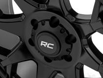 80 Series Wheel One-Piece Semi Gloss Black 20x9 8x180 0mm Rough Country