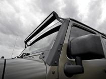 LED Light Kit Windshield 50 Inch Spectrum Dual Row Jeep Wrangler JK/Wrangler Unlimited (07-18) Rough Country