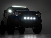 LED Light Kit Upper Windshield 40 Inch Spectrum Single Row Ford Bronco (21-25) Rough Country