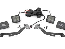 LED Light Kit Ditch Mount 2 Inch Spectrum Pair Spot Ram 1500 (19-26) Rough Country