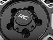 86 Series Wheel One-Piece Gloss Black 20x10 5x5 -19mm Rough Country