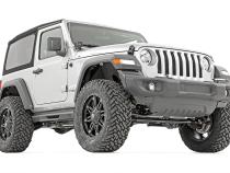 3.5 Inch Jeep Suspension Lift Kit Preminum N3 Shocks Stage 2 Coils &amp;amp; Adj. Control Arms 18-20 Wrangler JL Rubicon-2 Door Rough Country