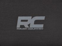 Jeep Neoprene Seat Cover Set Black 87-90 Wrangler YJ Rough Country