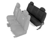 Neoprene Rear Seat Cover Black 99-06 Silverado/Sierra 1500 Rough Country