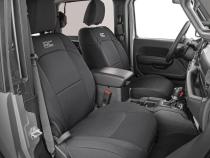 Jeep Neoprene Seat Cover Set Black 18-20 Wrangler JL Rough Country