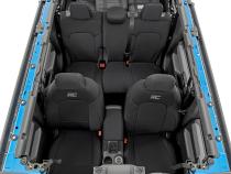 Bronco Seat Covers Front and Rear 21-22 Ford Bronco 4-Door Rough Country
