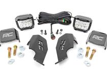 Honda Dual LED Cube Kit (19-20 Talon 3 Inch Wide Angle) Rough Country