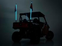 Multi-Function UTV LED Whip Lights w/ Remote Control Rough Country