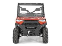 Polaris 12-Inch LED Bumper Kit Black Series w. White DRL 19-20 Ranger Rough Country
